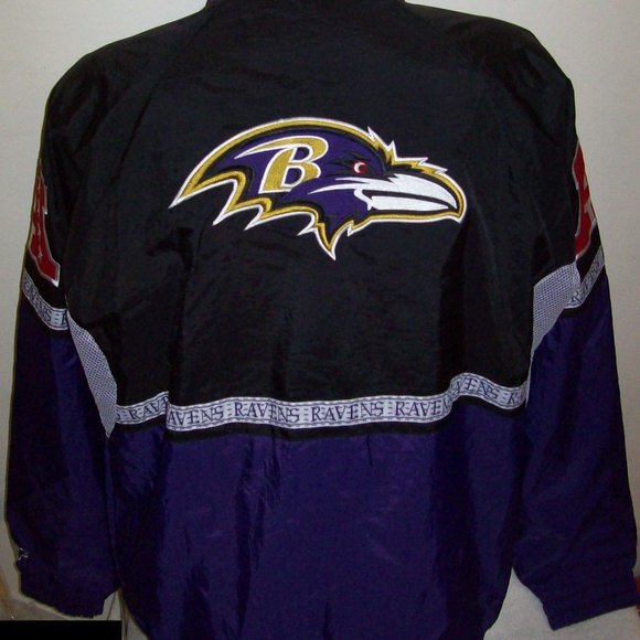 BALTIMORE RAVENS NFL Starter Nylon Safari Jacket 2X - Picture 2 of 16